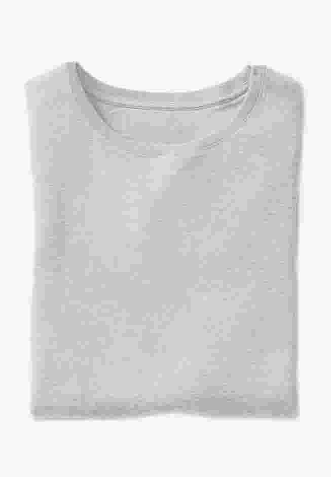 Perfect Printed Long-Sleeve Crewneck Tee image number 3