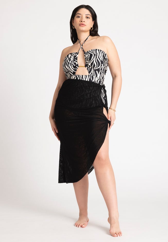 Side Cutout Sarong image number 0