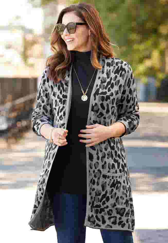 Luxe Sweater Cardigan image number 4