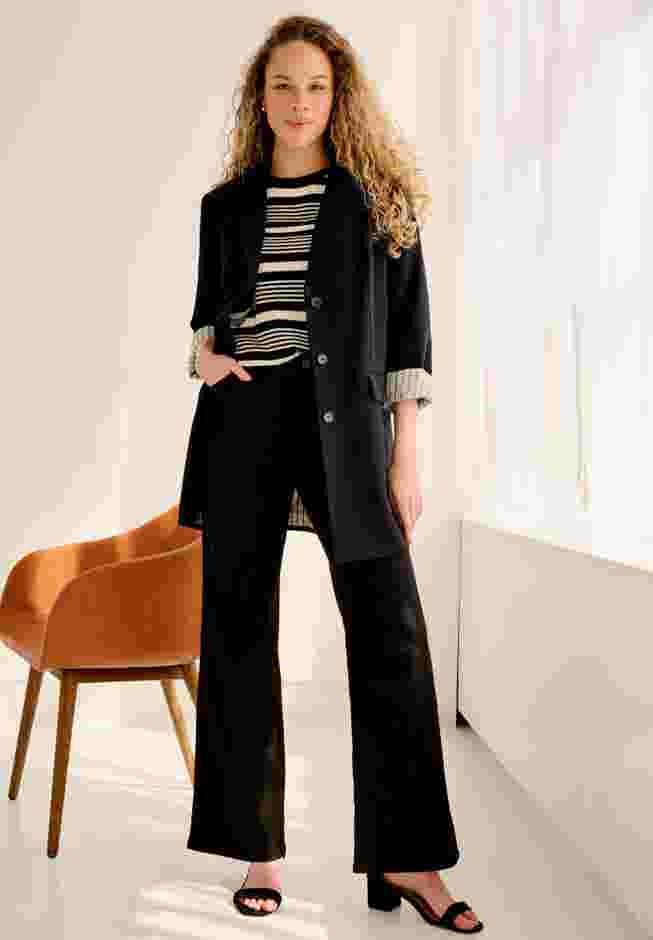 Long Boyfriend Blazer image number 4