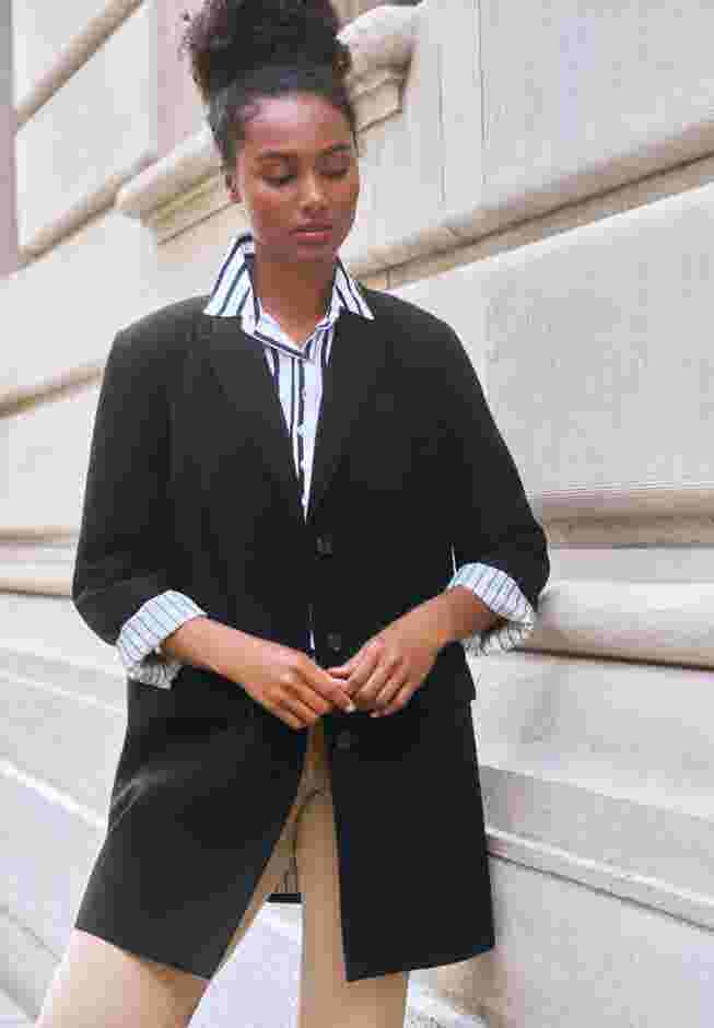 Long Boyfriend Blazer image number 0