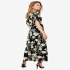 Knit Tie-Back Maxi image number null