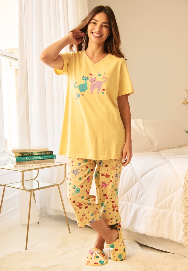 2-Piece Capri PJ Set image number 4