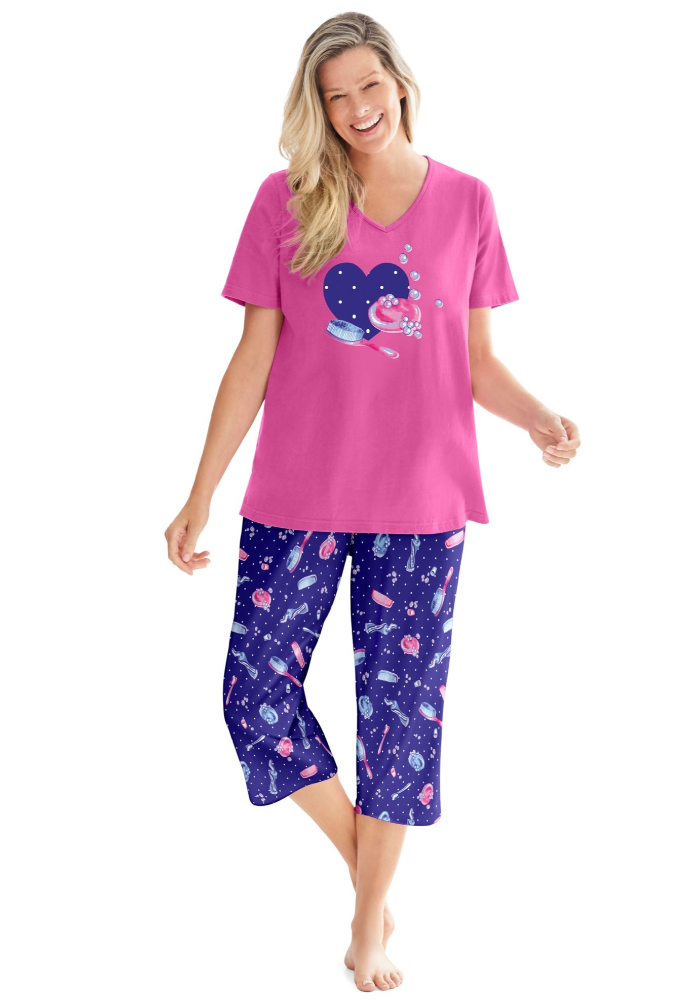 2-Piece Capri PJ Set image number 0