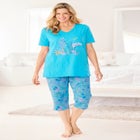 2-Piece Capri PJ Set image number null