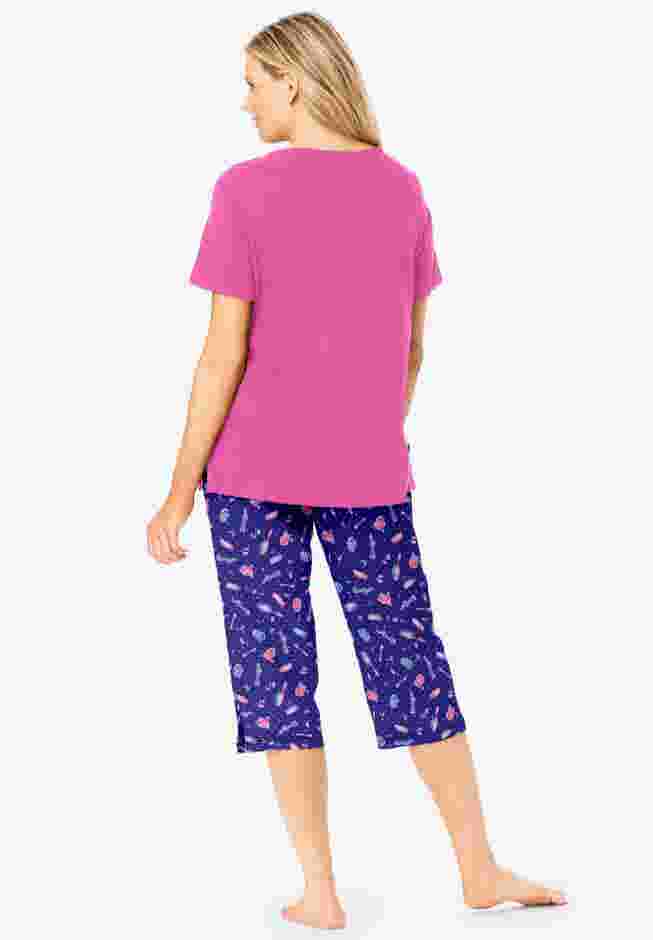 2-Piece Capri PJ Set image number 1