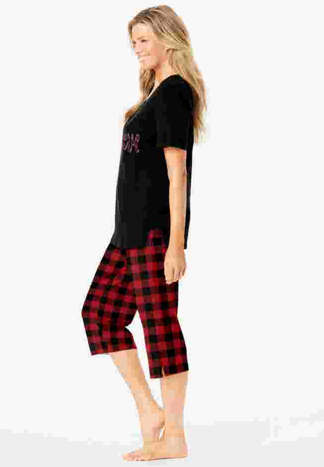 2-Piece Capri PJ Set image number 2