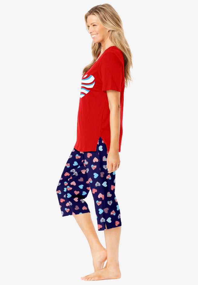 2-Piece Capri PJ Set image number 2