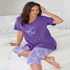 2-Piece Capri PJ Set image number null