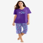 2-Piece Capri PJ Set image number null
