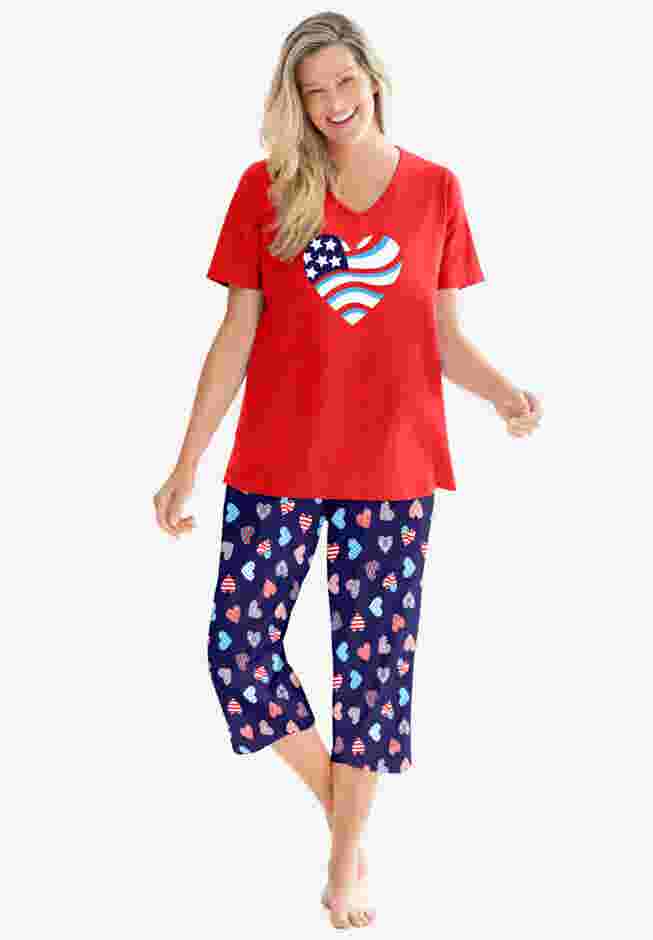 2-Piece Capri PJ Set image number 0