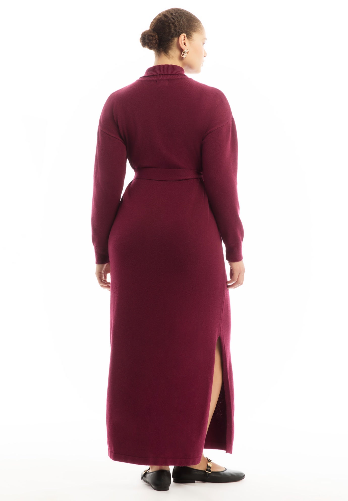 Turtleneck Sweater Dress image number 1