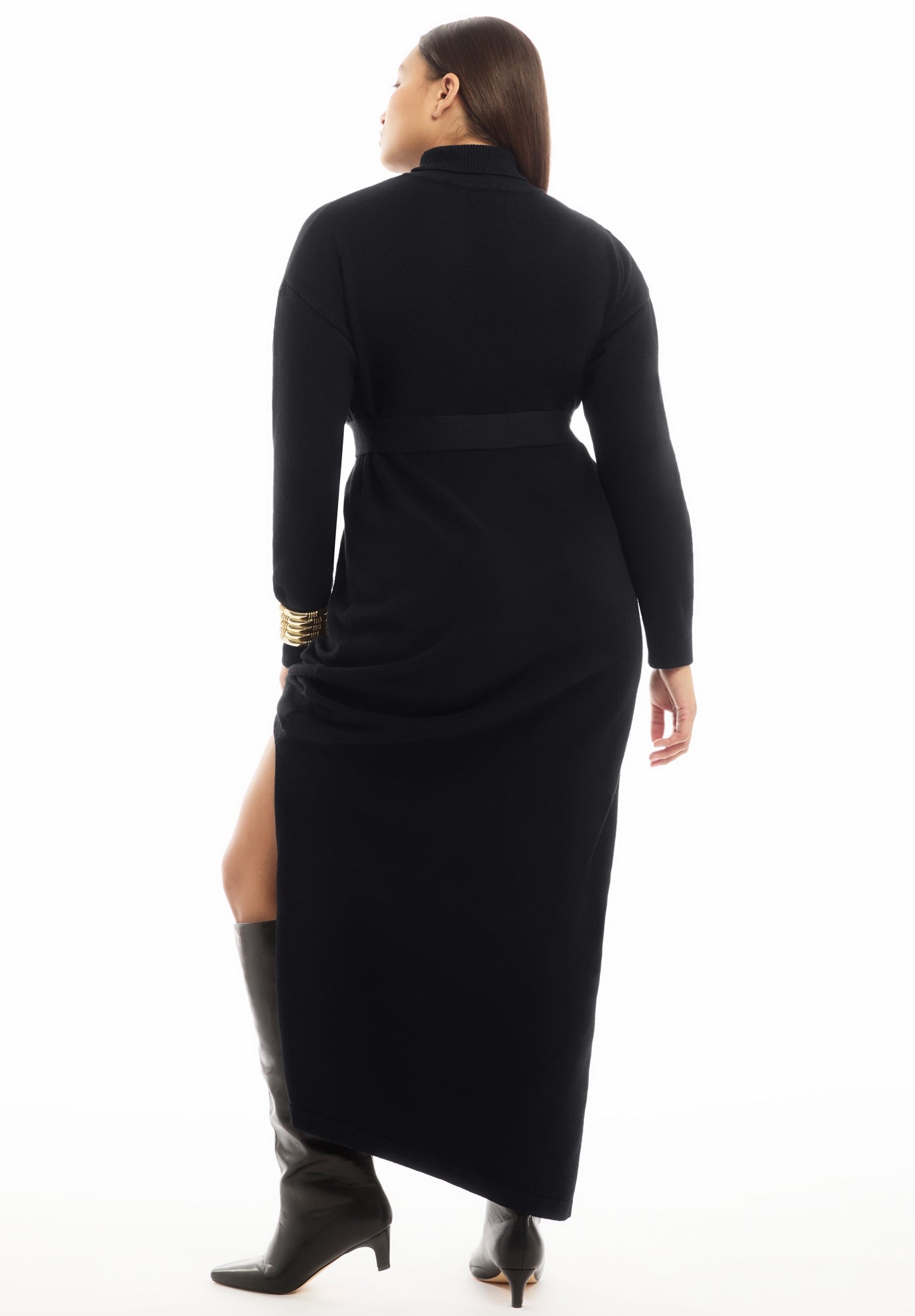 Turtleneck Sweater Dress image number 1