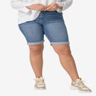 Denim Bermuda Shorts image number null