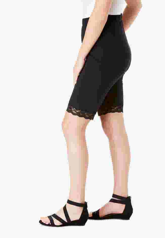 Essential Stretch Lace-Trim Short image number 2