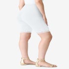 Essential Stretch Lace-Trim Short image number null