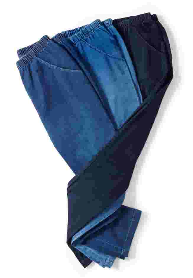 Straight Leg Fineline Denim Jean image number 4