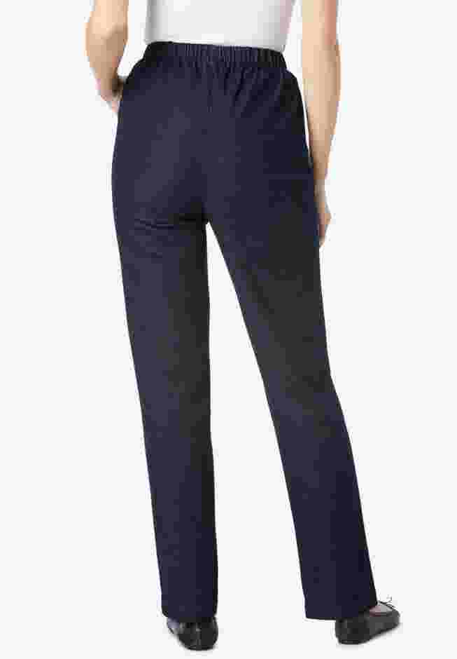 Straight Leg Fineline Denim Jean image number 1
