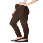 Pull-On Elastic-Waist Stretch Fineline Denim Jeans image number null