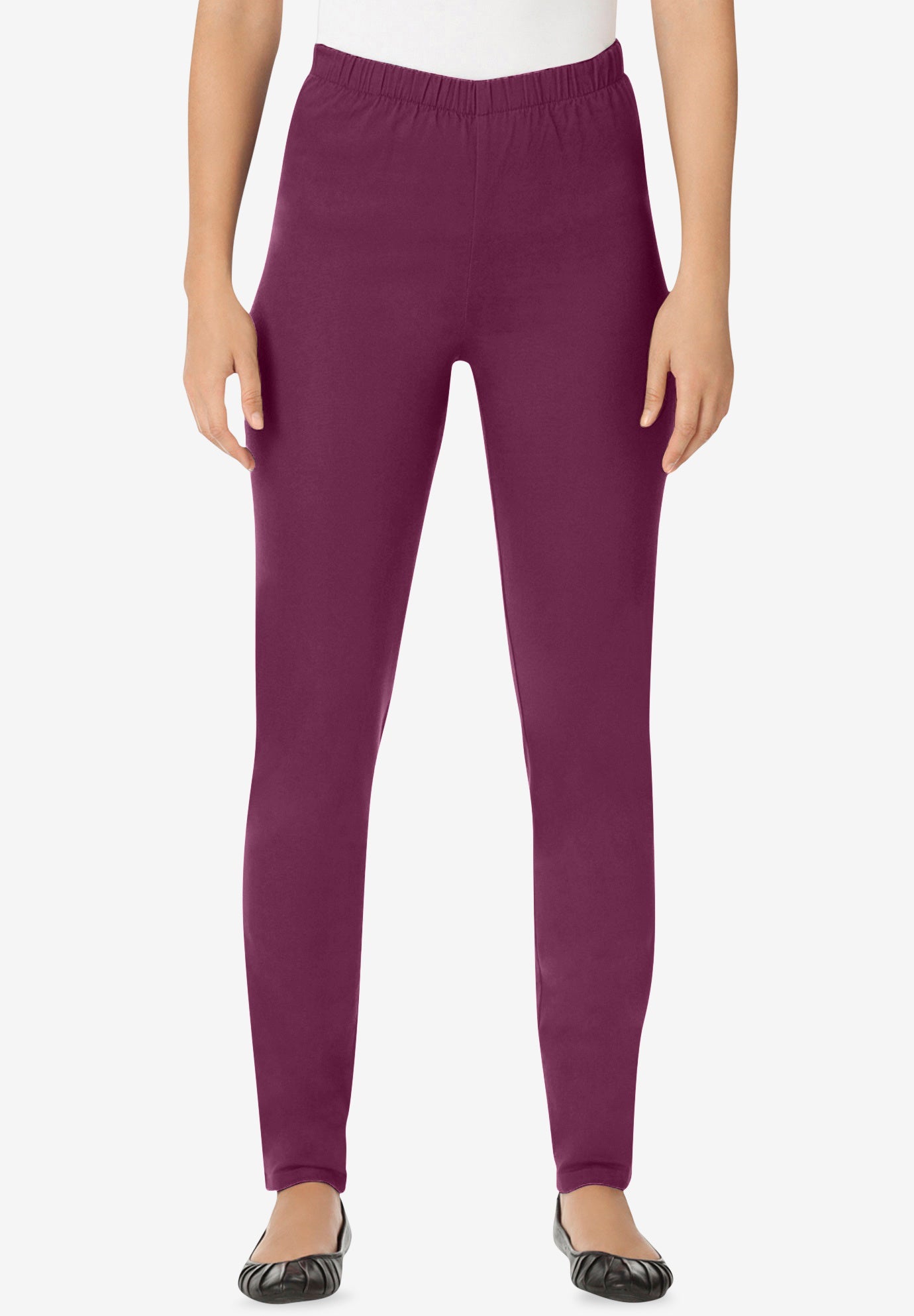 Fineline Stretch Denim Skinny Pull-On Jeans image number 0