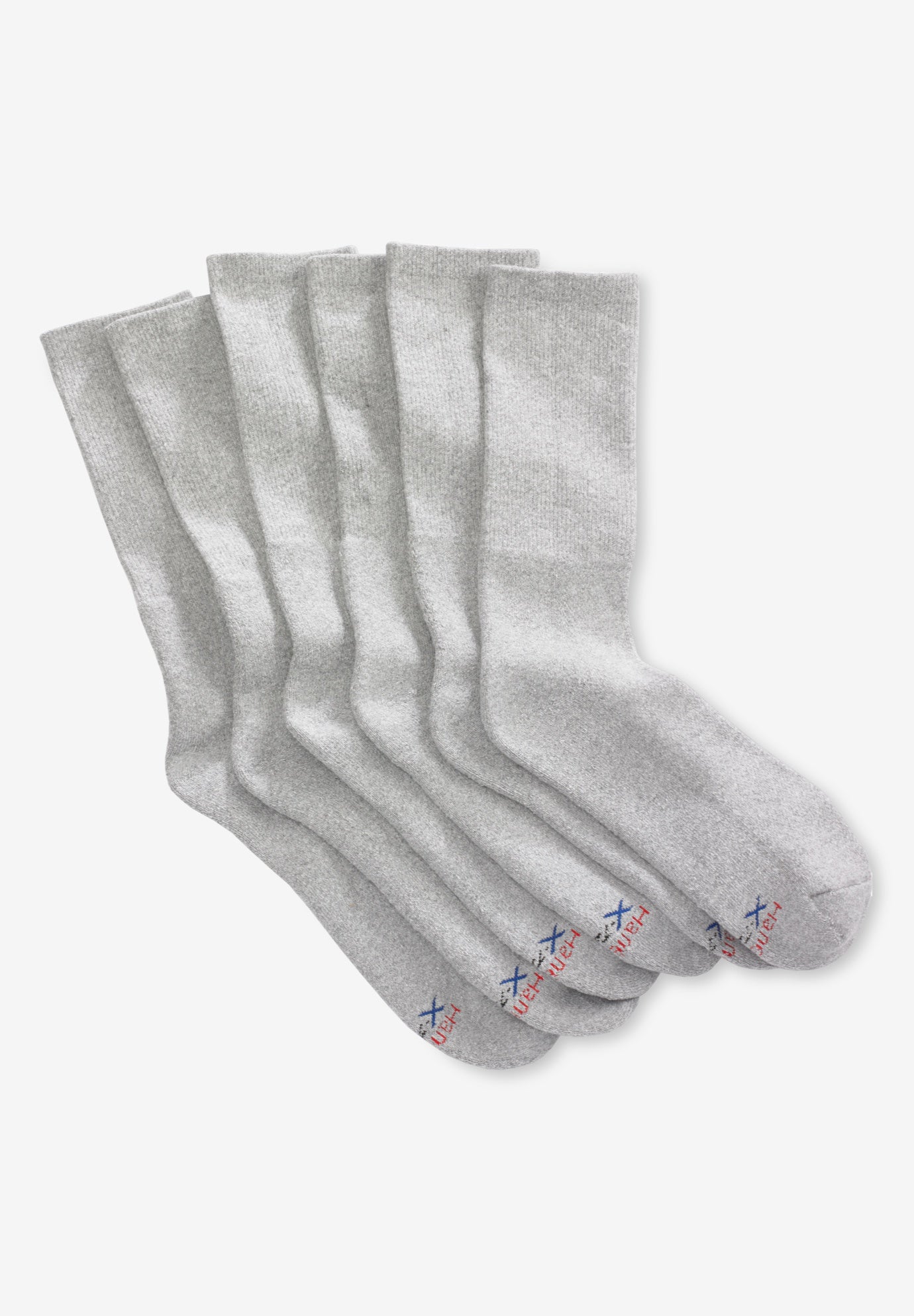 Hanes® X-Temp® Crew-Length Socks 6-Pack image number 0