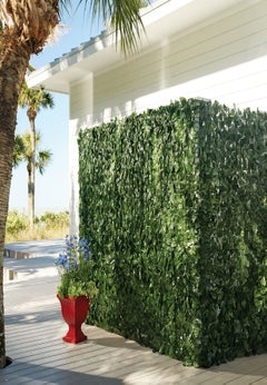 39" Faux Greenery Privacy Screen