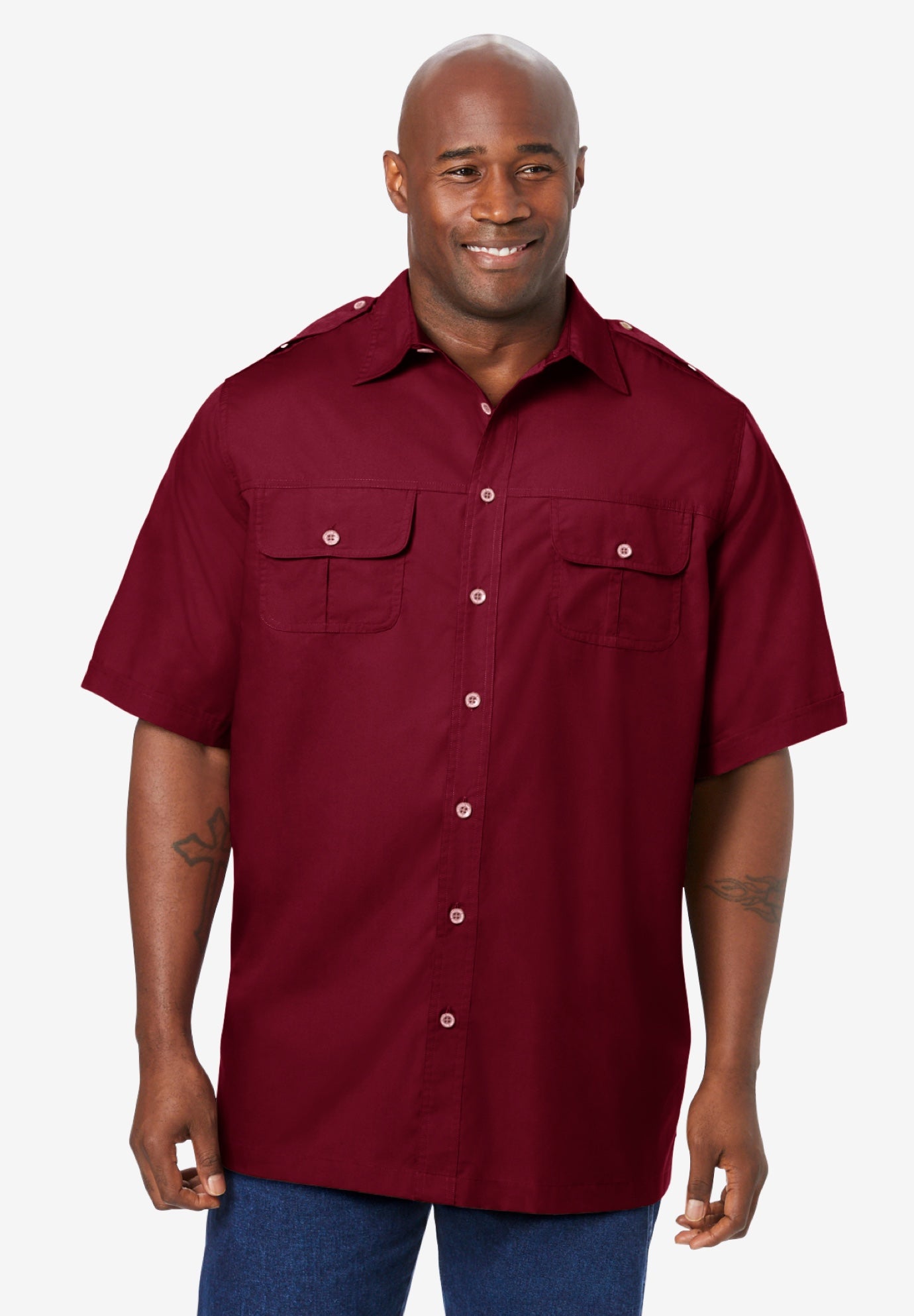 Short-Sleeve Pilot Shirt image number 0