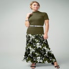 Everyday Stretch Knit Maxi Skirt image number null