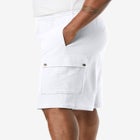 Full Elastic Waist Gauze Cargo Shorts image number null