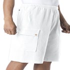Full Elastic Waist Gauze Cargo Shorts image number null
