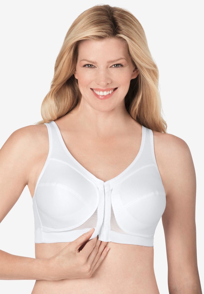 Glamorise® Magic Lift® Front-Close Posture Wireless Bra 1265 image number 1