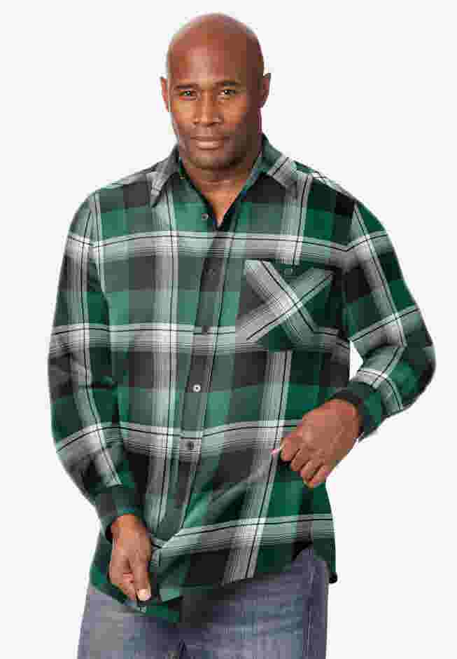 Stretch Flannel Shirt image number 3
