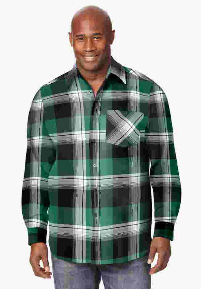 Stretch Flannel Shirt image number 4