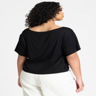 Hardware Shirred Tee image number null