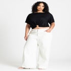 Hardware Shirred Tee image number null