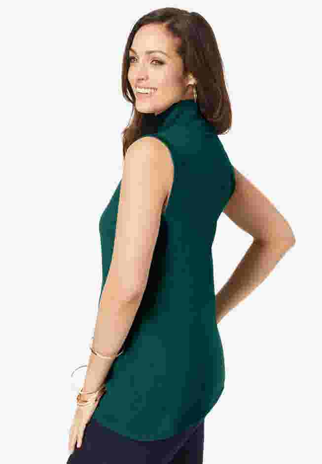 Fine Gauge Mockneck Sweater image number 2