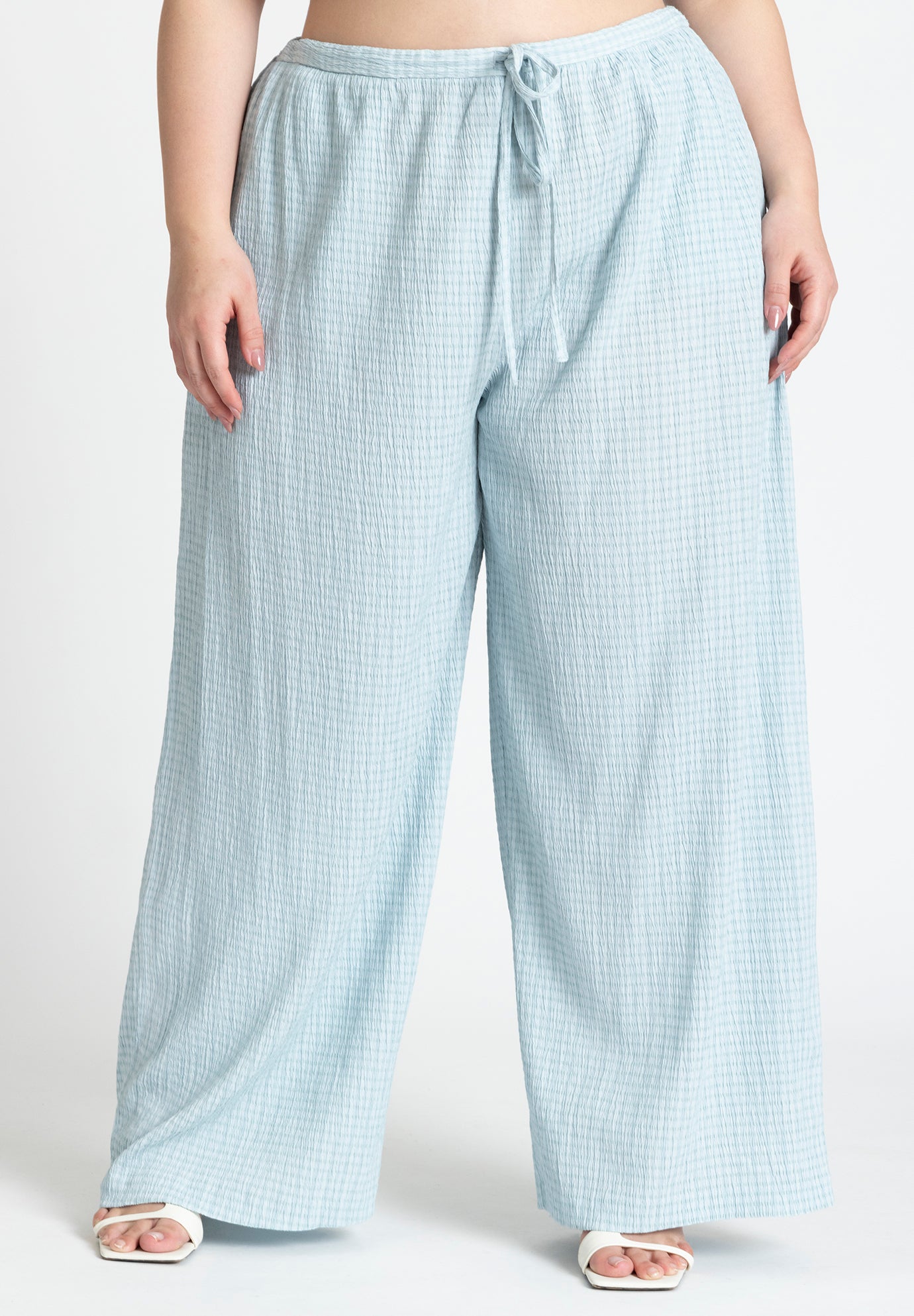 Drawstring Waist Pull On Pant image number 2