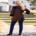 Jacquard Colorblock Pullover image number 2