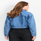 Emma Denim Cropped Jacket image number null