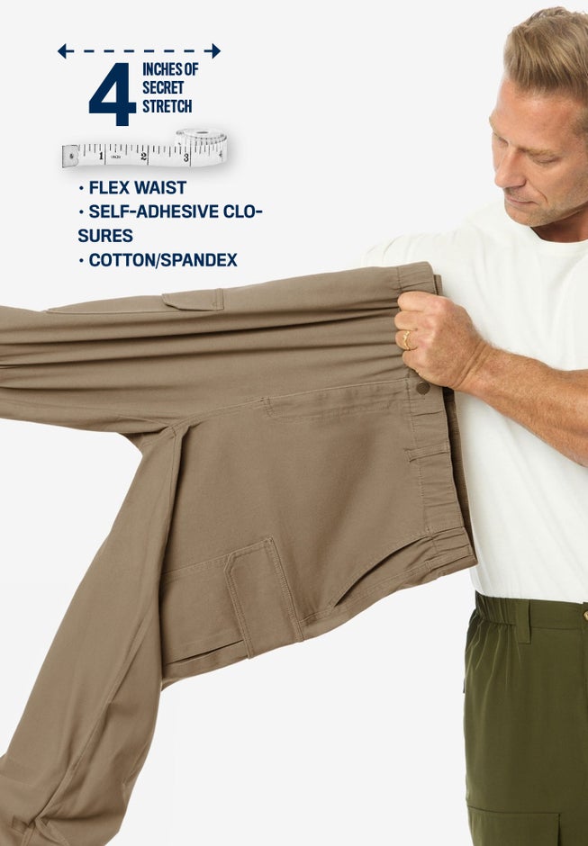 Comfort Waist Cargo Pants image number 3
