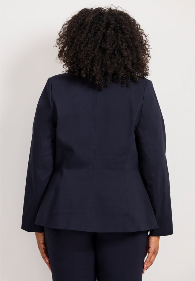 Super Stretch One Button Blazer image number 1