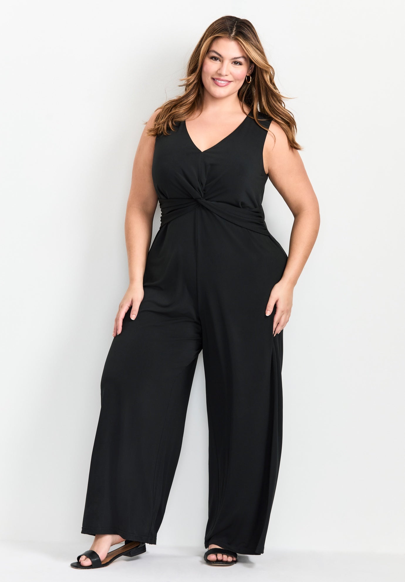 Audrey Twist Front Jumpsuit image number 0