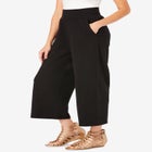 Side Pocket Essential Stretch Yoga Capri Pant image number null