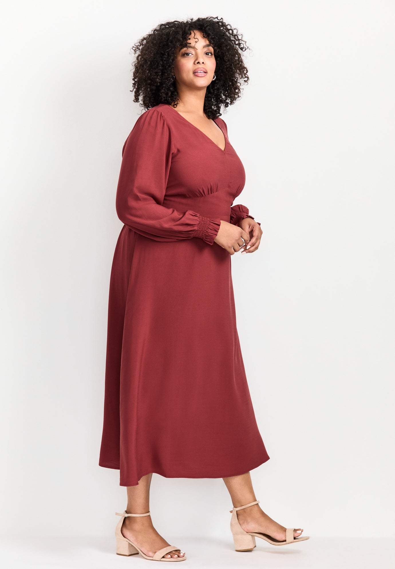 Allure V-Neckline Dress image number 2