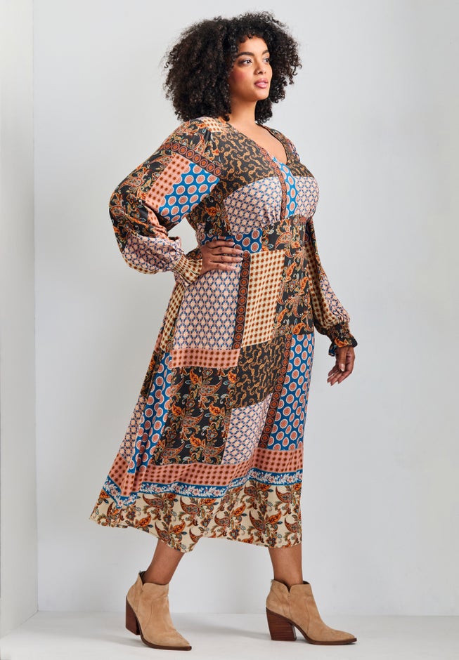 Allure V-Neckline Dress image number 2