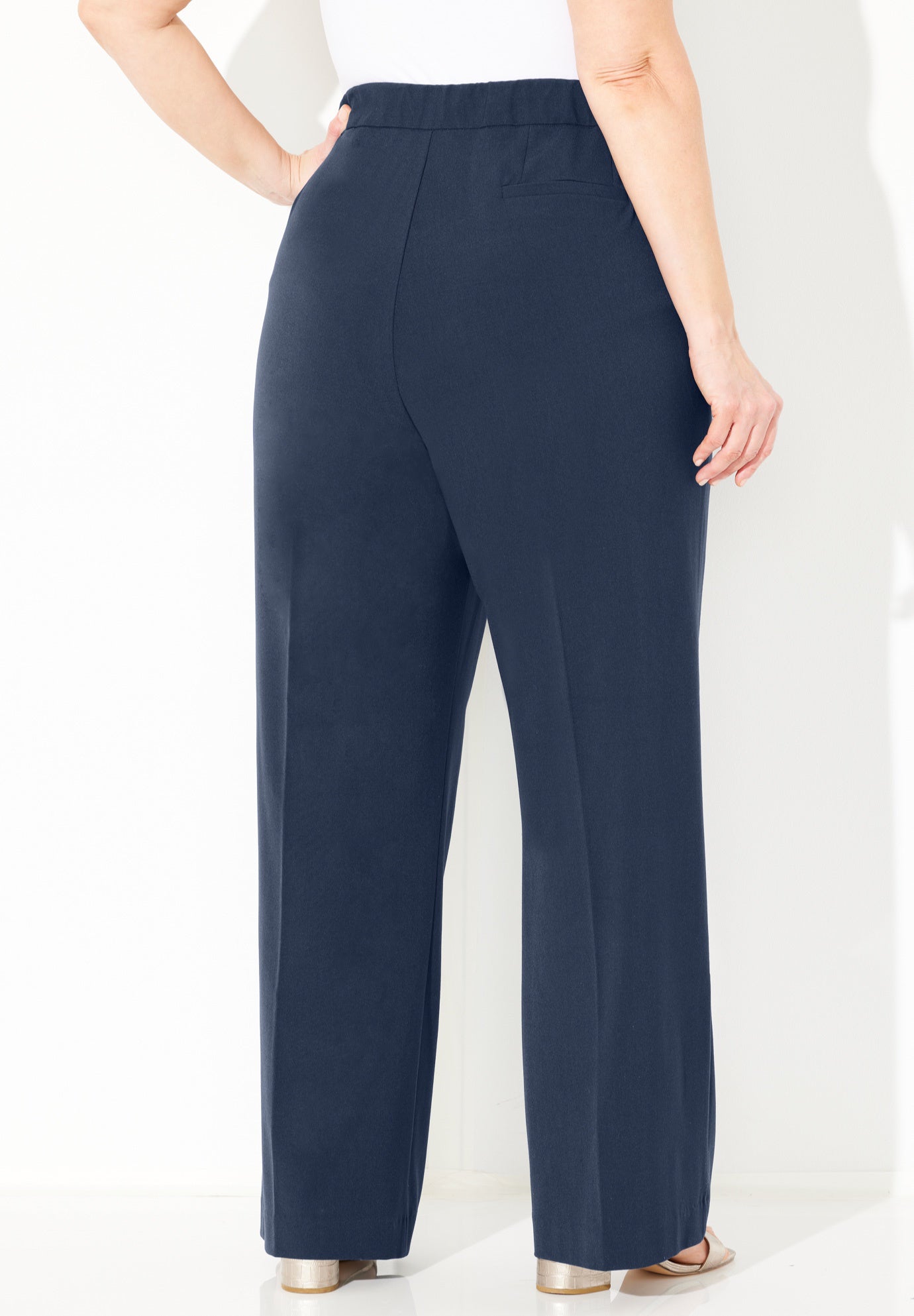 Right Fit® Curvy Wide Leg Pant image number 1