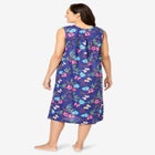 Sleeveless Print Lounger image number null