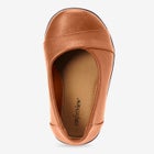 The Gab Faux Leather Slip On Flat image number null