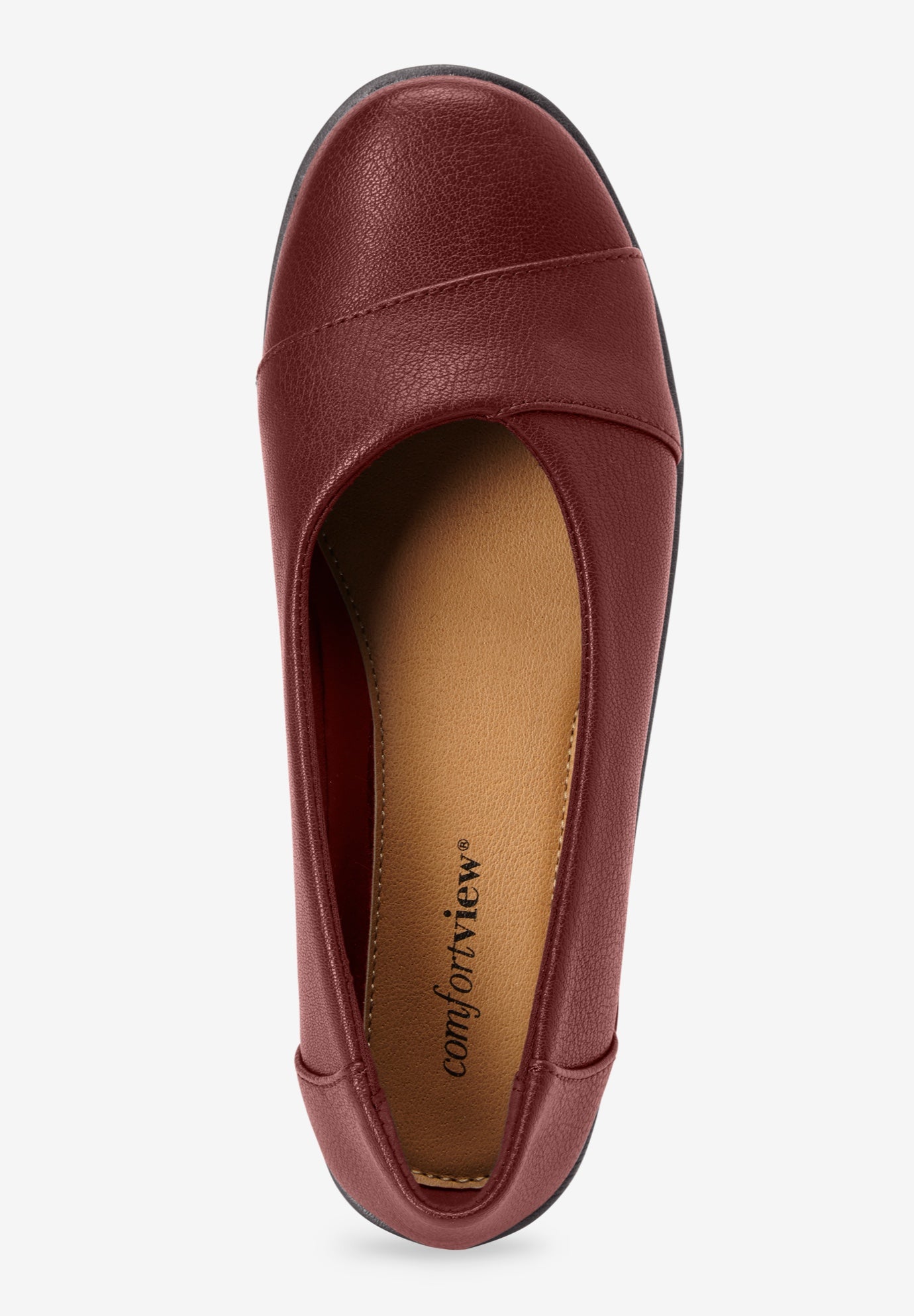 The Gab Faux Leather Slip On Flat image number 5