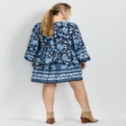 Livvy Boho Border Print Mini Dress image number null